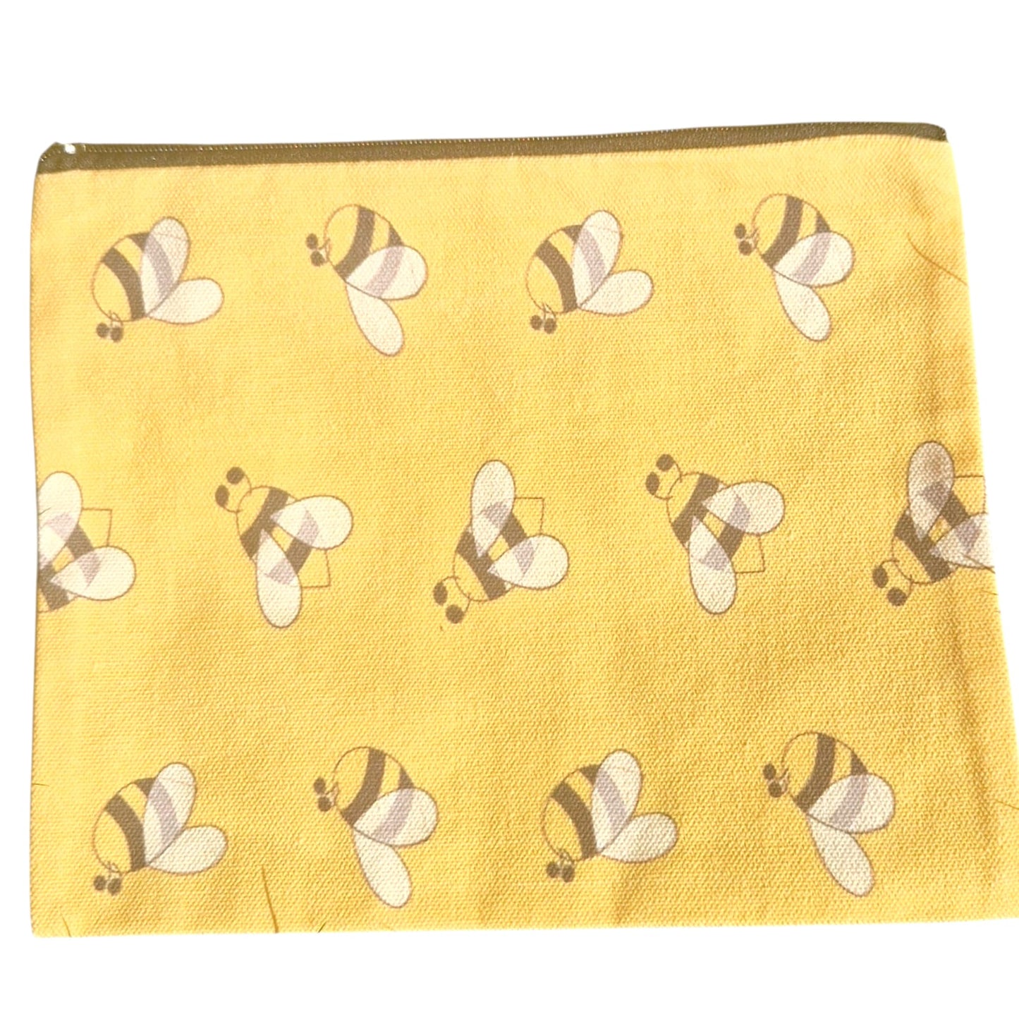 Yellow Bee Cosmetics Bag