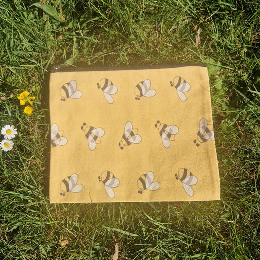 Yellow Bee Cosmetics Bag
