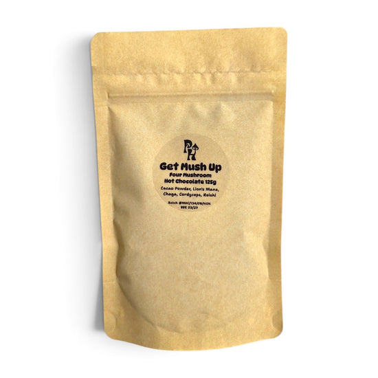 GET MUSH UP - Four Mushroom Hot Chocolate 125g