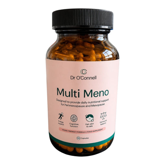Dr O'Connell Multi Meno 90 Capsules – Daily Nutritional Support for Perimenopause & Menopause