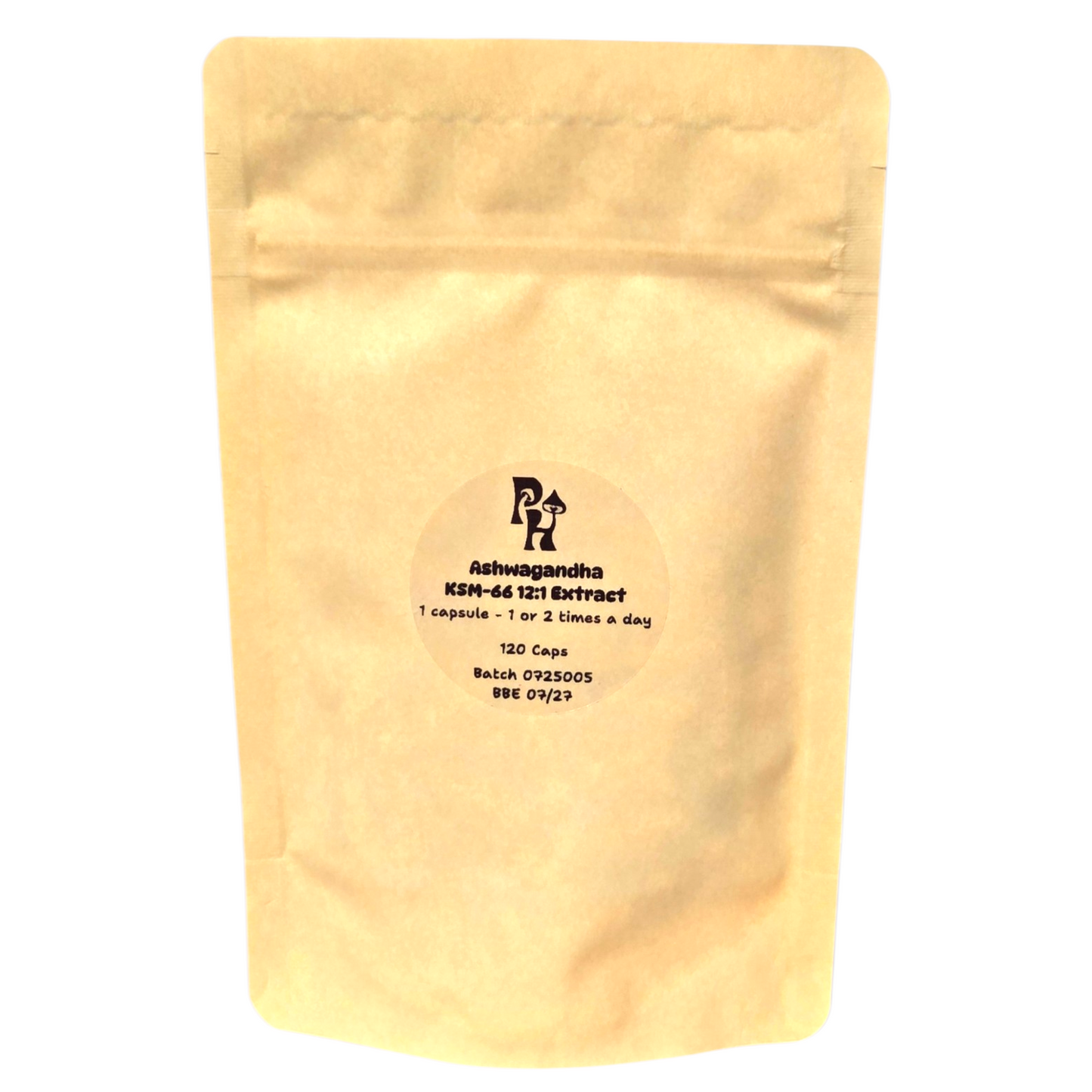 Ashwagandha KSM-66 12:1 Extract – 120 Capsules